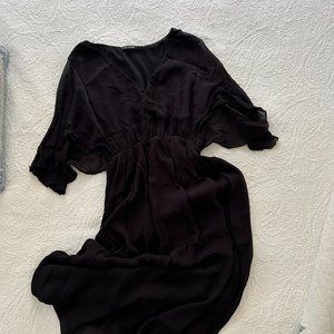 Massimo Dutti Black Dress